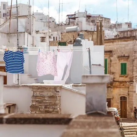 شقة Dimora Maria Chiara Con Terrazza E Vista Panoramica أوستوني