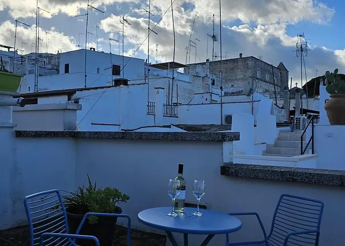 Dimora Maria Chiara Con Terrazza E Vista Panoramica * 奥斯图尼