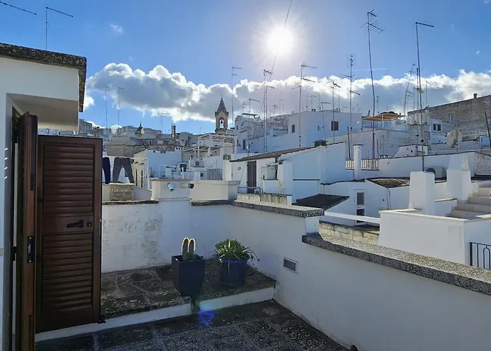 Dimora Maria Chiara Con Terrazza E Vista Panoramica 公寓 奥斯图尼