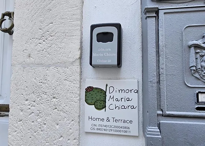 公寓 Dimora Maria Chiara Con Terrazza E Vista Panoramica *